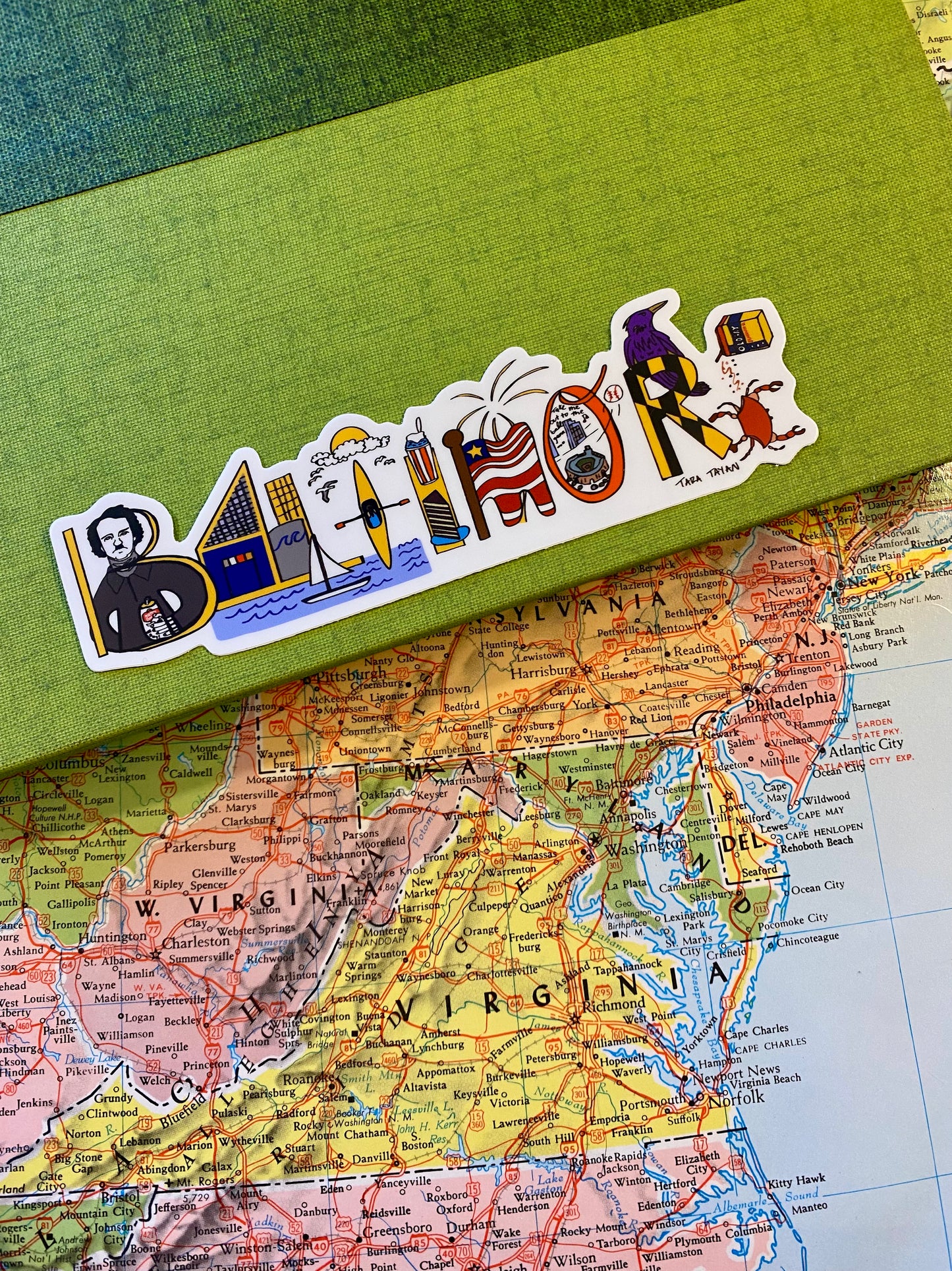 Baltimore Sticker