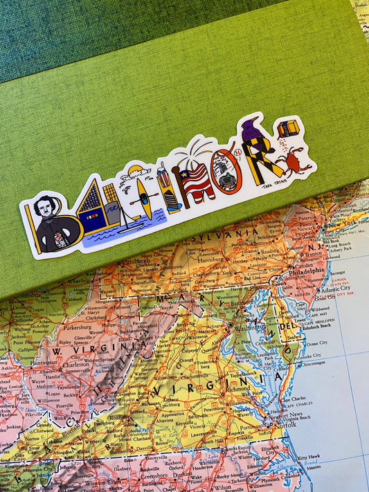 Baltimore Sticker