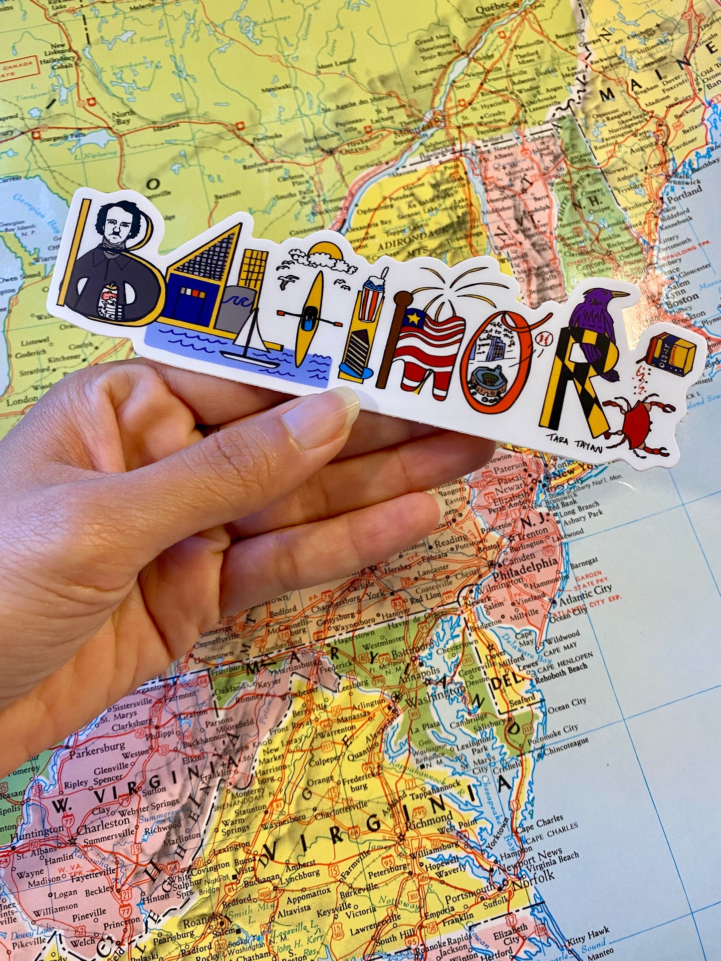 Baltimore Sticker